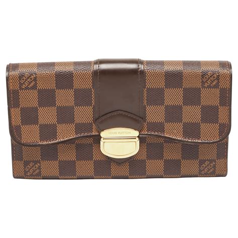 louis vuitton damier ebene sistina wallet|damier ebene canvas handbags.